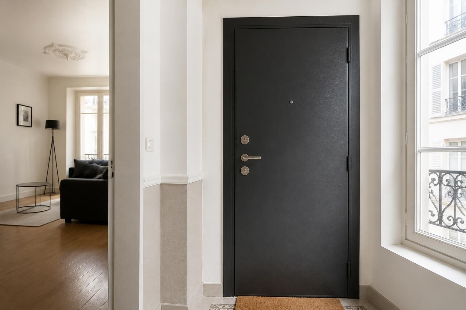 Pose de porte blindée par Sécurit'Home dans les Hauts-de-Seine et les Yvelines